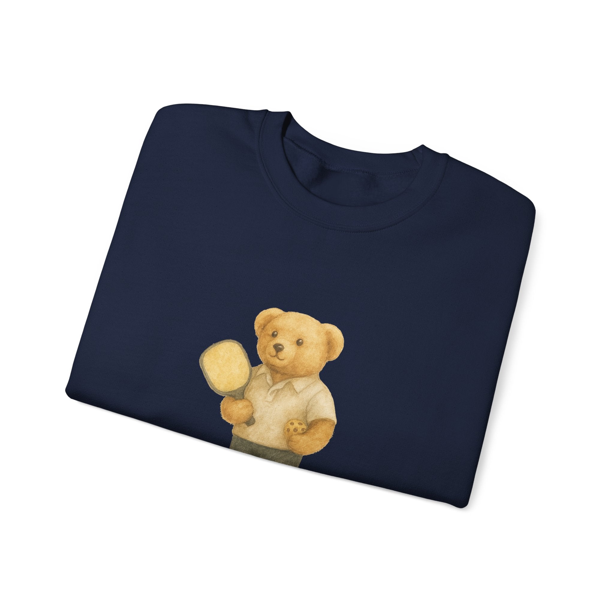 Pickleball Bear Crewneck Sweatshirt