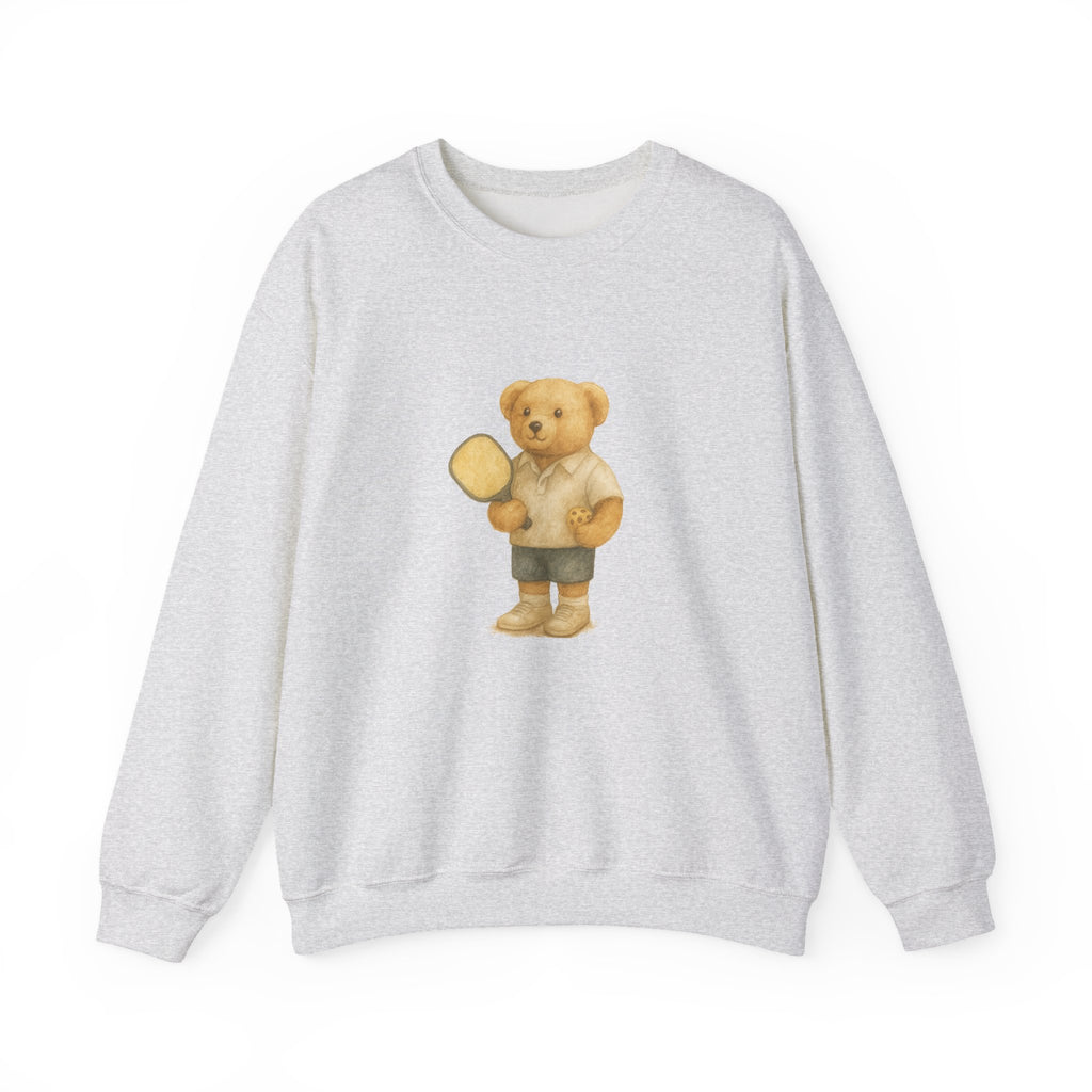 Pickleball Bear Crewneck Sweatshirt