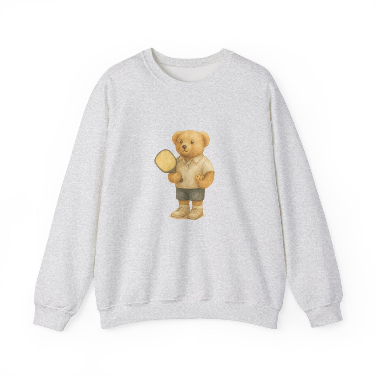 Pickleball Bear Crewneck Sweatshirt