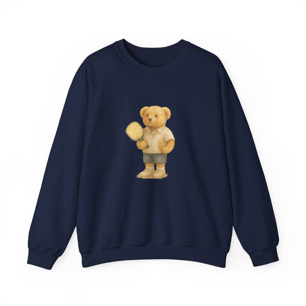 Pickleball Bear Crewneck Sweatshirt
