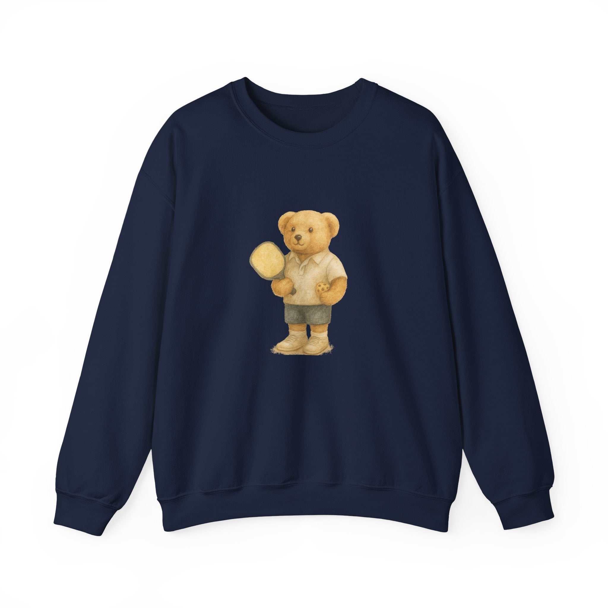 Pickleball Bear Crewneck Sweatshirt