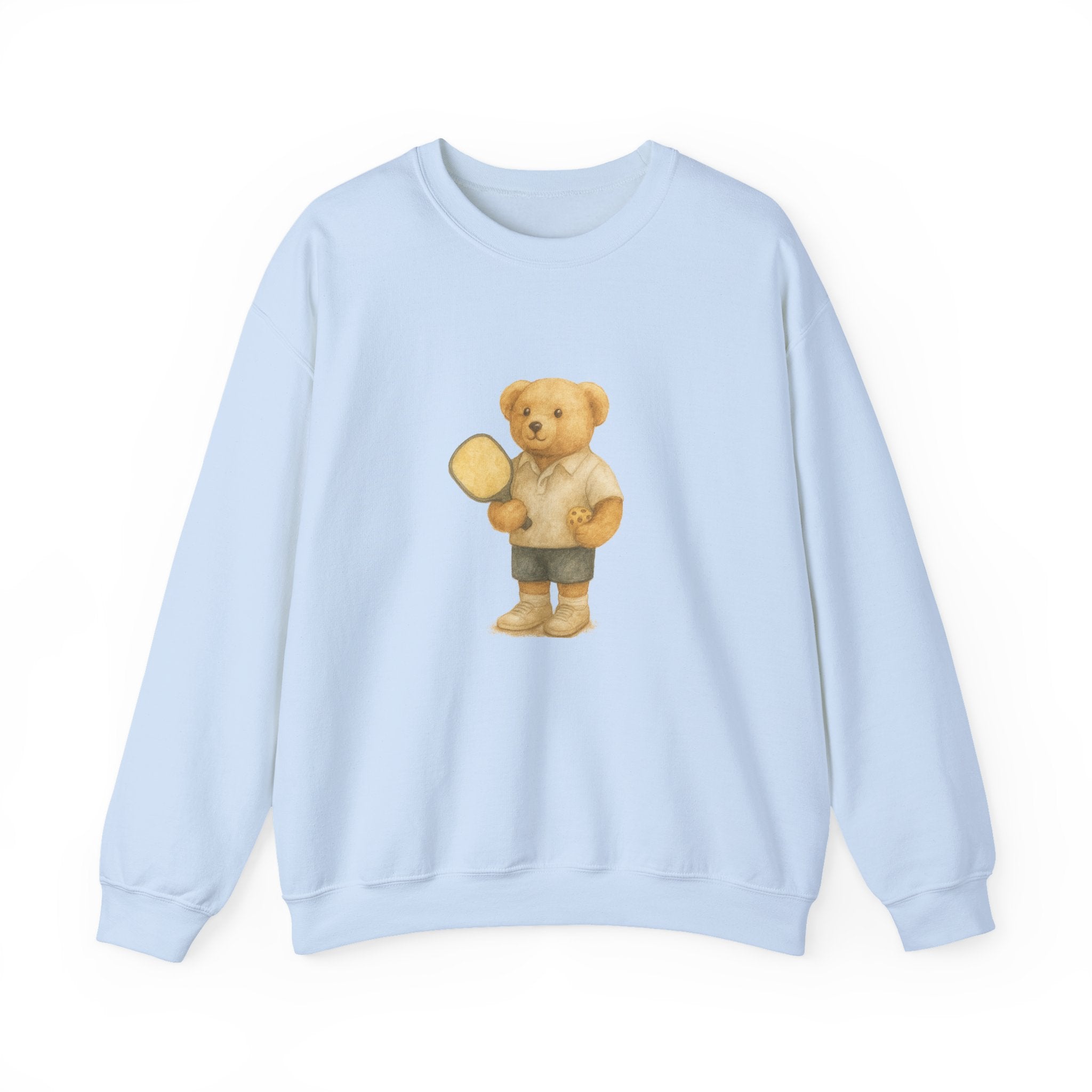 Pickleball Bear Crewneck Sweatshirt